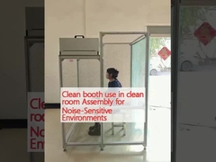 استفاده از کابین تمیز در اتاق تمیز