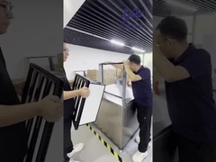 قاب فولادی گالوانیزه V بانک فیلتر HEPA، 0.3um فیلتر هوا H13 ظرفیت گرد و غبار بالا