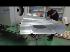 واحد فیلتر فن صنعتی 4x4 FFU لامینری هود جریان هوا کابینت H14 کنترل گروه برای اتاق تمیز