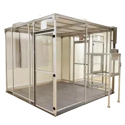 غرفه اتاق تمیز ماژولار ISO کلاس 100-100000 سفارشی برای آزمایشگاه