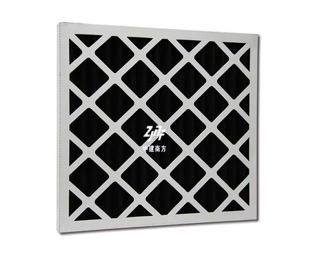 صنعت تولید کارخانه کارتون فریم پیش فیلتر هوا G3 G4 پنبه خام مواد فیبر شیشه ای
