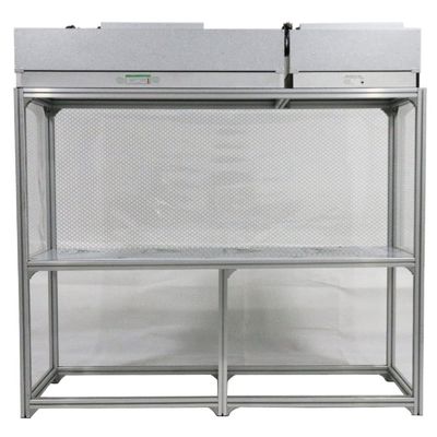 H14 U15 کابینت جریانی عمودی لامینری ، هپای هود جریانی ISO 4 5 کلاس 10 100