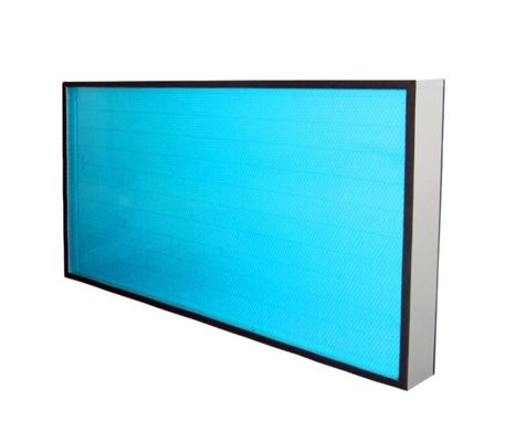 کارایی بالا 99.99٪ H14 U15 پانل فیلتر هوا صنعتی HEPA با فیبر مصنوعی