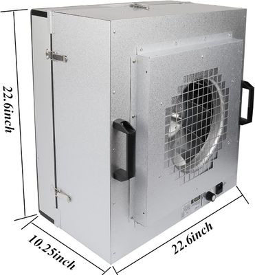 سیستم FFU فریم آلومینیوم SUS304 DC AC با فلتر HEPA H13/H14 شامل