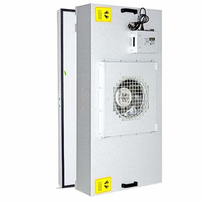 واحد فیلتر فن آلیومینیوم FFU با فیلتر H13/H14 HEPA محدوده جریان هوای ایده آل 500-2000 M3/h
