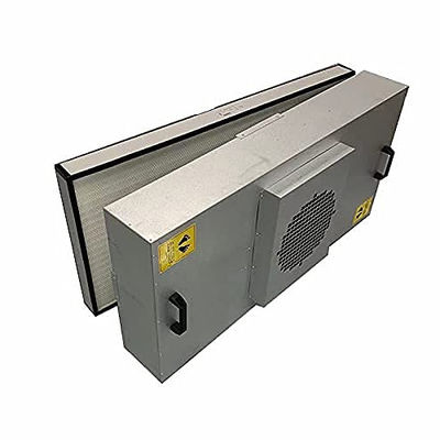 واحد فیلتر آلومینیوم FFU HEPA H14 بدن فولاد ضد زنگ قابل تنظیم 500-2000 M3/h جریان هوا