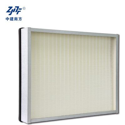 کارایی 99.97٪ 0.3um پاک اتاق Hepa فیلتر جعبه برای سفارشی اندازه 1170 * 570 * 69mm