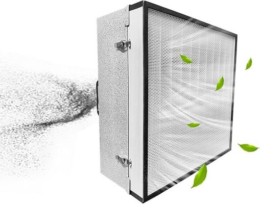 0.3um واحد فیلتر فن اتاق تمیز ، AC 110V 220V 200W FFU فیلتر فن