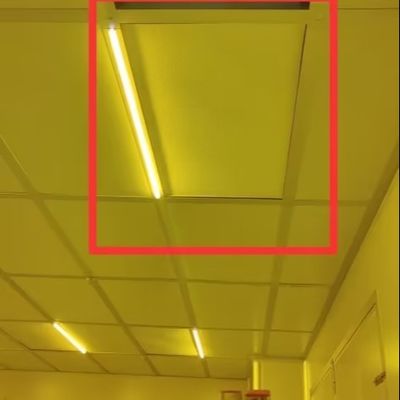 داروسازی و بیوتکنولوژی فولاد ضد زنگ اتاق تمیز ماژولار با فیلترهای ULPA با نفوذ بسیار کم