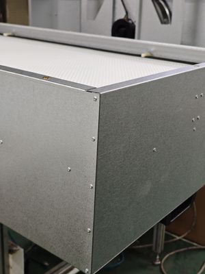 110V/120V 50HZ/60HZ FFU فن فیلتر واحد بهره وری 99.99% H14 فولاد ضد زنگ / آلومینیوم فریم برای نیازهای خود را