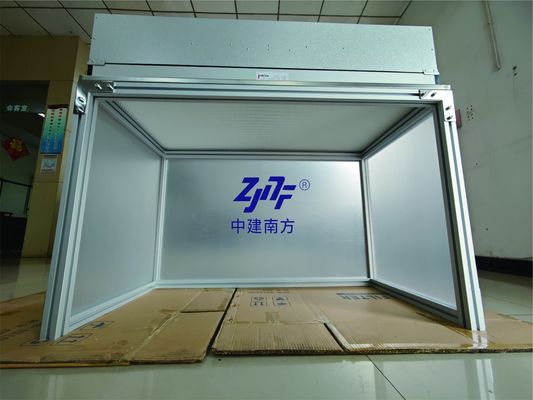 تولید بدون آلودگی آکریلیک لامینر محفظه جریان هوا 1175 * 575 * 320MM FFU اندازه 99.99٪ کارایی فیلتر