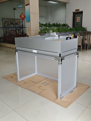 1175*575*320MM اندازه نیمکت تمیز با جریان لامینر افقی نیمکت کار جریان هوا افقی در سراسر سطح کار