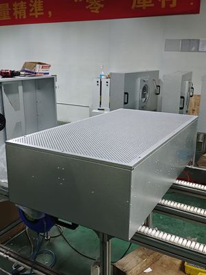 ≥ 99.99٪ کارایی فیلتر هود جریان لمینی با مواد فیلتر فیبرگلاس و مواد قاب فولاد گالوانیزه