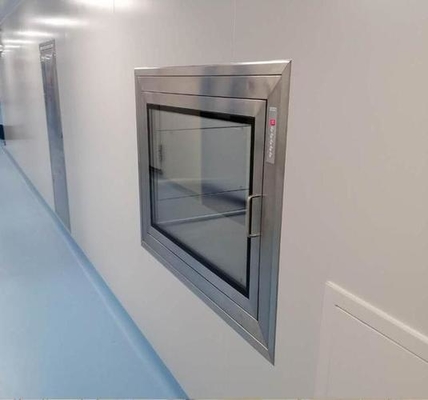 جعبه عبور اتاق تمیز برای بازیابی موارد امن در بیمارستان / آزمایشگاه / اتاق تمیز / مواد غذایی الکترونیکی آسان برای نگهداری و نگهداری