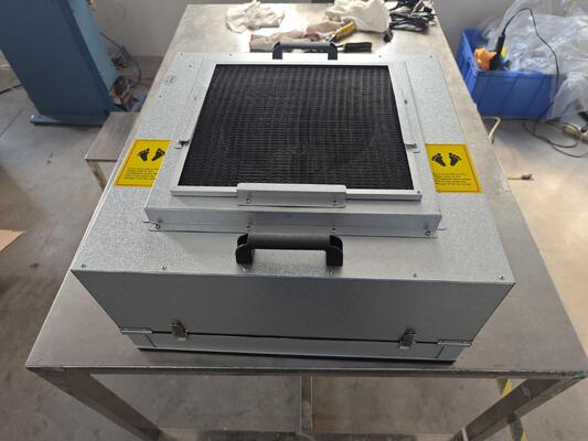 quality واحد فیلتر فن FFU جریان لامینار HEPA H14 فولاد ضد زنگ برای تصفیه هوای اتاق تمیز factory