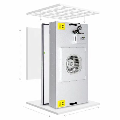 quality واحد فیلتر فن 99.99٪ HEPA با SUS304 فولاد ضد زنگ و کنترل سه سرعت factory